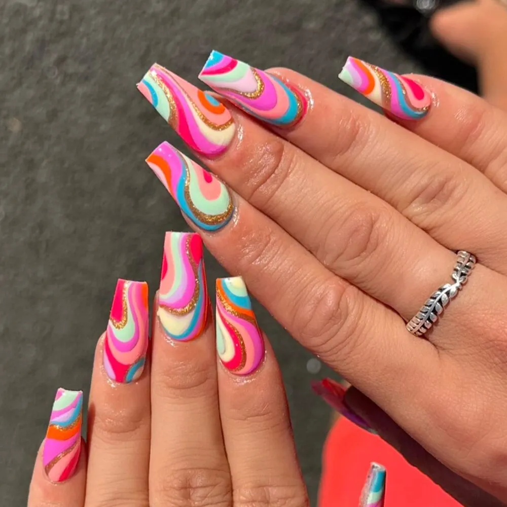 rainbow-coffin-nails